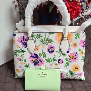 Kate Spade Rae Floral Shoulder Bag Set